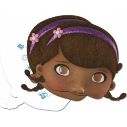 Disney Dr Plüssi Brown 2 az 1-ben meghívó és maszk 4 db-os