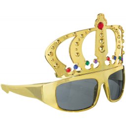 Tréfás korona Gold napszemüveg