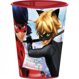 Katicabogár és Fekete macska kalandjai Heroes műanyag pohár 260 ml