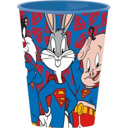 Bolondos dallamok Warner 100 műanyag pohár 260 ml