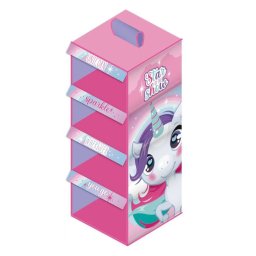 Unikornis Sparkle függő szekrényrendező 4 részes