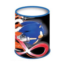 Sonic a sündisznó Get Me fém ceruzatartó 10,5 cm