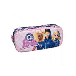 Barbie Mode 2 rekeszes tolltartó 26 cm