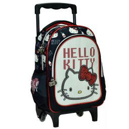 Hello Kitty Heart gurulós ovis hátizsák, táska 30 cm