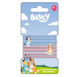 Bluey Happy Vibes hajgumi szett 8 db-os