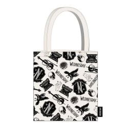 Wednesday Black shopping bag, bevásárlótáska 39 cm