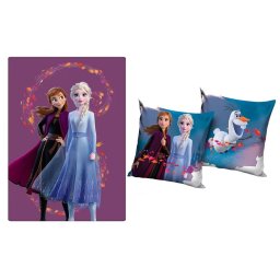 Disney Jégvarázs polár takaró és párna szett, 2 részes (Wind)