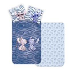Disney Lilo és Stitch, A csillagkutya Wave gyerek, ovis ágyneműhuzat 100×135 cm, 40×60 cm