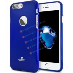 MERCURY Gumi obal Apple iPhone 7 Plus modrý (navy)