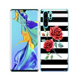 PROTEMIO MY ART Védőtok Huawei P30 Pro készülékhez BLACK - WHITE (034)