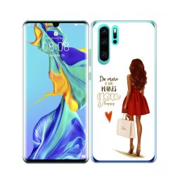 PROTEMIO MY ART védőtok Huawei P30 Pro RED DRESS (137)