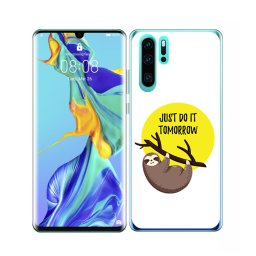 PROTEMIO MY ART Védőburkolat Huawei P30 Pro SLOTH (010)