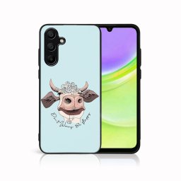 PROTEMIO MY ART Védőburkolat a Samsung Galaxy A55-höz 5G HAPPY COW (181)