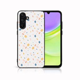 PROTEMIO MY ART Védőburkolat a Samsung-hoz Galaxy A55 5G NARANCS TERRAZZO (165)