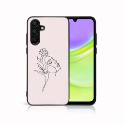 PROTEMIO MY ART Védőburkolat a Samsung Galaxy A55-höz 5G ROSE GIRL (198)