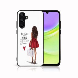 PROTEMIO MY ART Védőburkolat a Samsung Galaxy A55 5G készülékhez RED DRESS (137)
