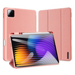 DUX DOMO Flip tok Xiaomi Pad 7 / Pad 7 Pro rózsaszínhez