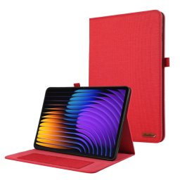 FABRIC Csuklós burkolat Xiaomi Pad 7 / Pad 7 Pro piros