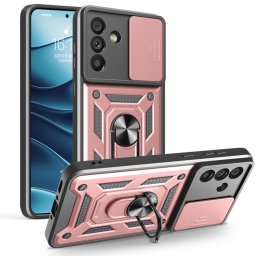 RING KAMERA Borító tartóval a Samsung Galaxy A56 5G rózsaszínhez