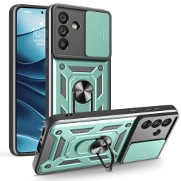 RING KAMERA Fedél tartóval Samsung Galaxy A56 zöld
