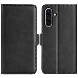 OLDALSÓ pénztárca tok Samsung Galaxy A36 5G fekete