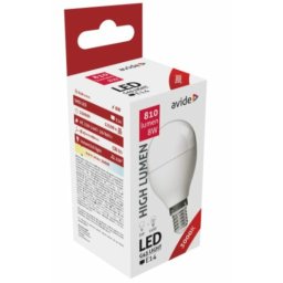 Avide LED gömb izzó Mini G45 8W E14 WW 3000K, 810 lumen (K)