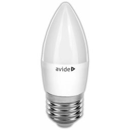 Avide LED gyertya izzó 6W E27 WW 3000K, 460 lumen (K)
