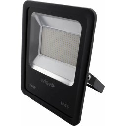 Avide LED Reflektor Slim SMD 150W, 4000K, 12000 lumen, Fekete, IP65 (K)