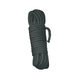 Shibari Rope - bondage kötél (10 m, fekete)