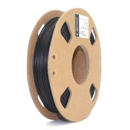 Filament 3D nyomtatókhoz PLA GEMMA printer spool fekete 1.75mm 200g Gembird (3DP-PLA1.75GE-01-BK)