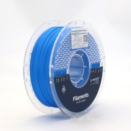 Filament 3D nyomtatókhoz PLA nagy sebességű kék 1.75mm 1kg Gembird (3DP-PLA1.75HY-01-B)
