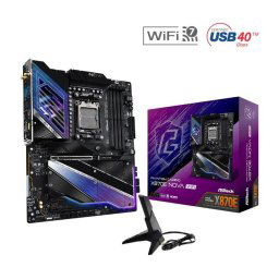 ASRock MB Sc AM5 X870E NOVA WIFI, AMD X870, 4xDDR5, 1xHDMI, 2xUSB4, WI-FI, 1xHDMI, 2xUSB4