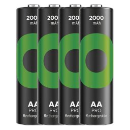 GP Újratölthető akkumulátor. ReCyko Pro AA (HR6) 2000mAh - 4db