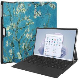 ART Flip borító a Microsoft Surface Pro 9 / 10 / 11 APRICOT BLOSSOM készülékhez