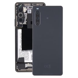 Eredeti Hátlap (akkumulátorfedél) Sony Xperia 10 IV 5G fekete
