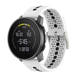 HOLE Szilikon szíj Suunto Race / Suunto Race S-hez fehér