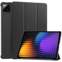 LEATHER Csuklós burkolat Xiaomi Pad 7 / Pad 7 Pro fekete