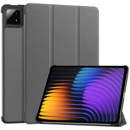 LEATHER Csuklós burkolat Xiaomi Pad 7 / Pad 7 Pro szürke