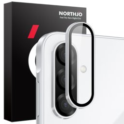 NORTHJO CAMERA OBJEKTÍV Fényképezőgép üveg Samsung Galaxy A56 SILVER