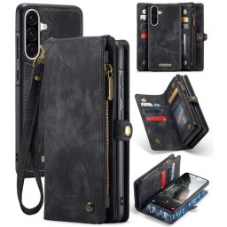 WALLET Védőhuzat pénztárcával 2 az 1-ben Samsung Galaxy A56 fekete