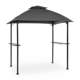 Blumfeldt Steakhouse al Sur, grillező tető, 244x260x152 cm, 160 g, lánggátló, acél, szürke (GDW8-Steakhouse al S)