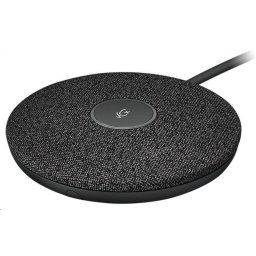 Logitech Rally MIC POD fekete, moduláris mikrofon RightSound funkcióval a Logitech Rally számára