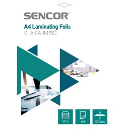 SLA FA4M150 Fólia A4 150mic 25db SENCOR