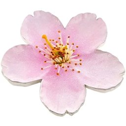 World Enchanting Flower Series: Cherry Blossom - 1 Oz - ezüst gyűjtői érme
