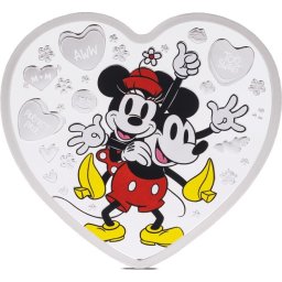 Mickey Mouse & Minnie Mouse - 1 Oz ezüst gyűjtői érme