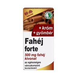 Dr. Chen Fahéj Forte kapszula gyömbérrel és krómmal - 60db