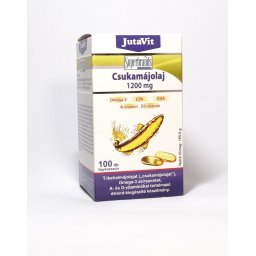 JutaVit Csukamájolaj 1200 mg, 100db