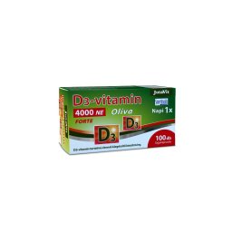 JutaVit D3-vitamin 4000NE (100ug) Olíva Forte lágykapszula 100db