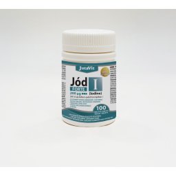 JutaVit Jód 200ug tabletta jódot tartalmazó étrend-kiegészítő