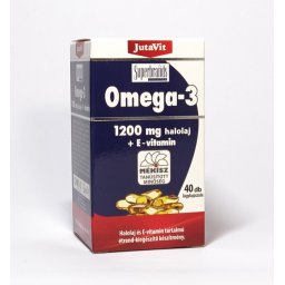 JutaVit Omega-3 Halolaj 1200mg 40 db
